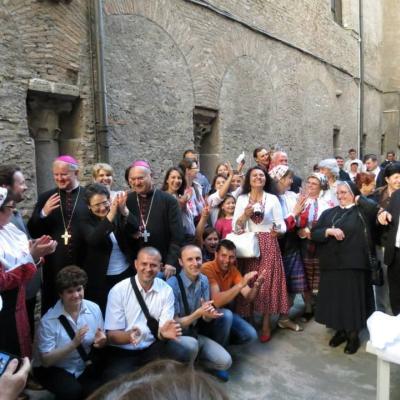 1 iunie: Roma: Oaspeţi de seamă la românii catolici din Parohia "San Vitale"