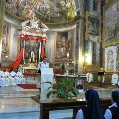 1 iunie: Roma: Oaspeţi de seamă la românii catolici din Parohia "San Vitale"
