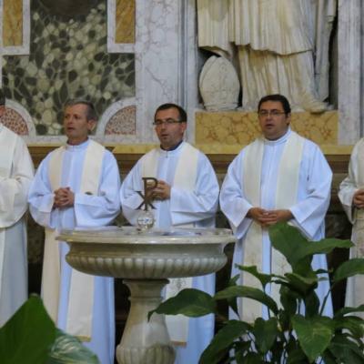 1 iunie: Roma: Oaspeţi de seamă la românii catolici din Parohia "San Vitale"