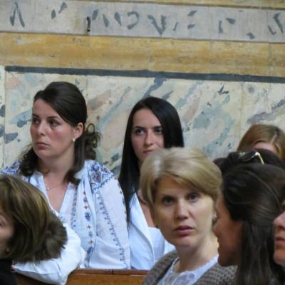 1 iunie: Roma: Oaspeţi de seamă la românii catolici din Parohia "San Vitale"