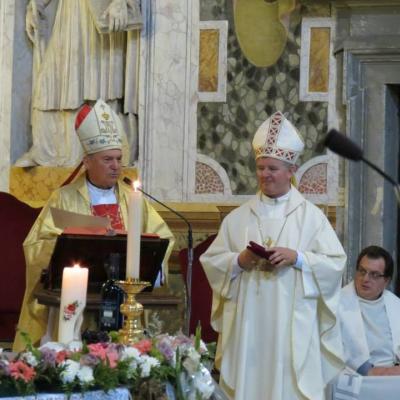 1 iunie: Roma: Oaspeţi de seamă la românii catolici din Parohia "San Vitale"