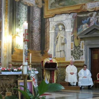 1 iunie: Roma: Oaspeţi de seamă la românii catolici din Parohia "San Vitale"