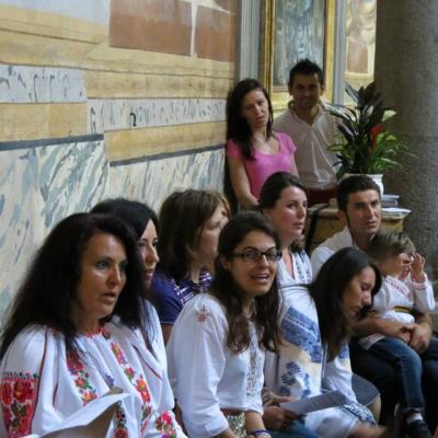 1 iunie: Roma: Oaspeţi de seamă la românii catolici din Parohia "San Vitale"