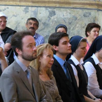 1 iunie: Roma: Oaspeţi de seamă la românii catolici din Parohia "San Vitale"