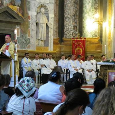 1 iunie: Roma: Oaspeţi de seamă la românii catolici din Parohia "San Vitale"