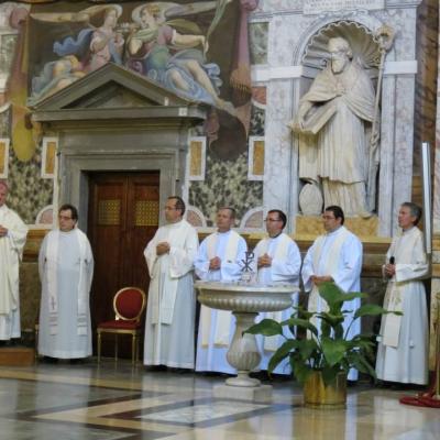 1 iunie: Roma: Oaspeţi de seamă la românii catolici din Parohia "San Vitale"