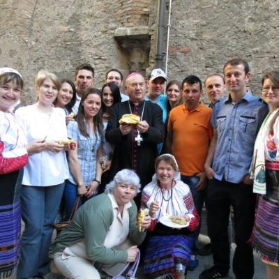 1 iunie: Roma: Oaspeţi de seamă la românii catolici din Parohia "San Vitale"