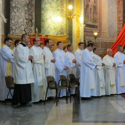 1 iunie: Roma: Oaspeţi de seamă la românii catolici din Parohia "San Vitale"