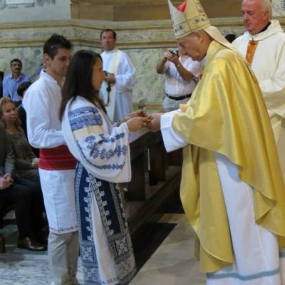 1 iunie: Roma: Oaspeţi de seamă la românii catolici din Parohia "San Vitale"