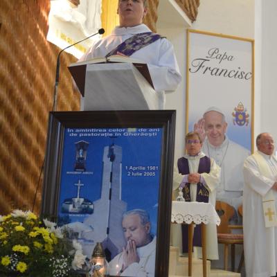 7 iunie: Gherăeşti: La un an de la funeraliile părintelui Isidor Mocanu
