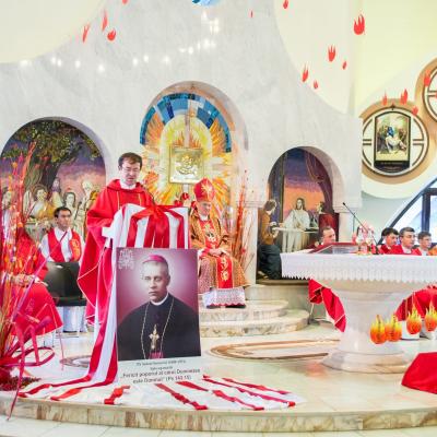 8 iunie: Iaşi: Administrarea Mirului în Parohia "Sfânta Tereza"