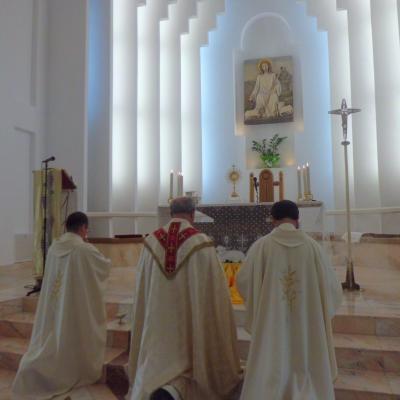 19 iunie: Iaşi: Procesiune cu preasfântul sacrament la Căminul de Bătrâni "Sfântul Iosif"