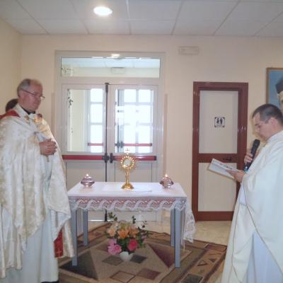 19 iunie: Iaşi: Procesiune cu preasfântul sacrament la Căminul de Bătrâni "Sfântul Iosif"