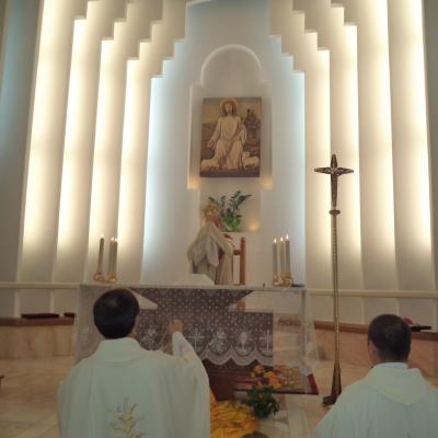 19 iunie: Iaşi: Procesiune cu preasfântul sacrament la Căminul de Bătrâni "Sfântul Iosif"