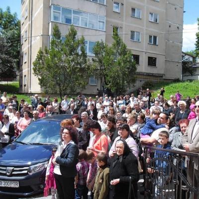 22 iunie: Moineşti: Procesiune în solemnitatea Corpus Domini