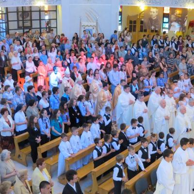 22 iunie: Iaşi: Liturghie şi procesiune euharistică de Corpus Domini