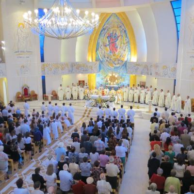 22 iunie: Iaşi: Liturghie şi procesiune euharistică de Corpus Domini