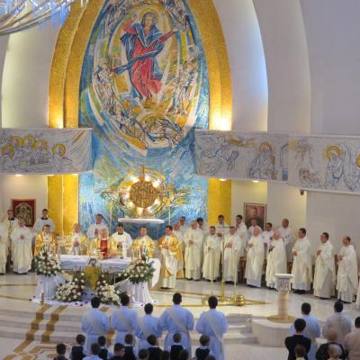 22 iunie: Iaşi: Liturghie şi procesiune euharistică de Corpus Domini