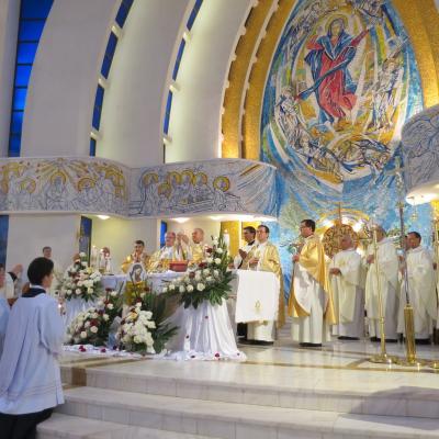 22 iunie: Iaşi: Liturghie şi procesiune euharistică de Corpus Domini