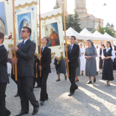 22 iunie: Iaşi: Liturghie şi procesiune euharistică de Corpus Domini