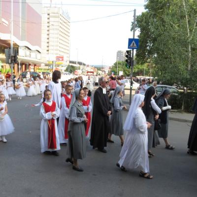 22 iunie: Iaşi: Liturghie şi procesiune euharistică de Corpus Domini