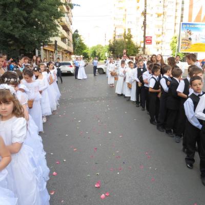 22 iunie: Iaşi: Liturghie şi procesiune euharistică de Corpus Domini