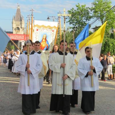 22 iunie: Iaşi: Liturghie şi procesiune euharistică de Corpus Domini