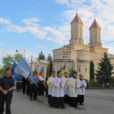 22 iunie: Iaşi: Liturghie şi procesiune euharistică de Corpus Domini