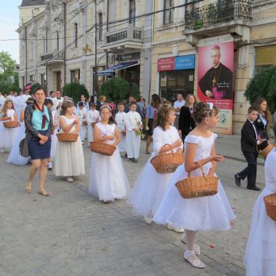 22 iunie: Iaşi: Liturghie şi procesiune euharistică de Corpus Domini