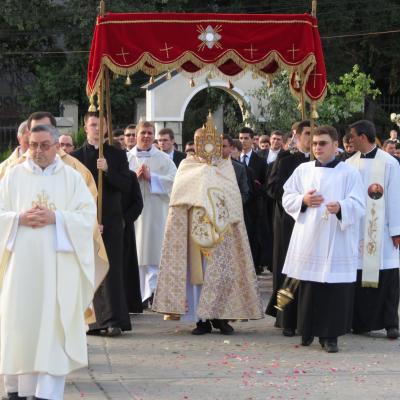 22 iunie: Iaşi: Liturghie şi procesiune euharistică de Corpus Domini