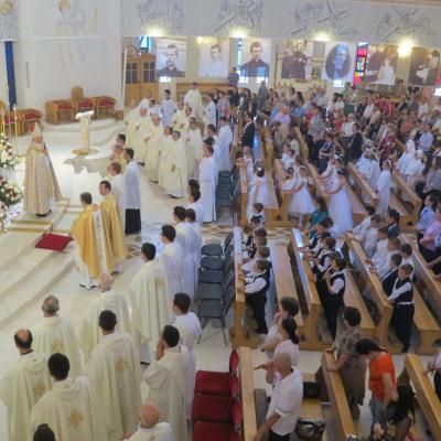 22 iunie: Iaşi: Liturghie şi procesiune euharistică de Corpus Domini