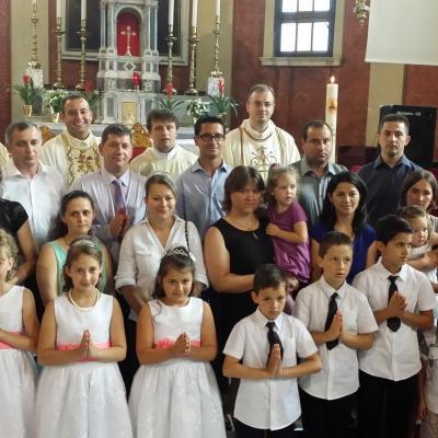 22 iunie: Padova: Prima Împărtăşanie pentru copiii din comunitatea românilor catolici
