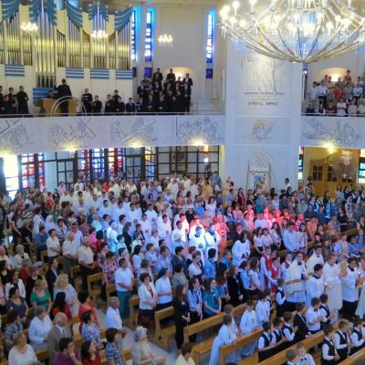 22 iunie: Iaşi: Liturghie şi procesiune cu ocazia sărbătorii Trupul şi Sângele Domnului
