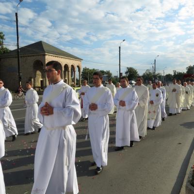 22 iunie: Iaşi: Liturghie şi procesiune cu ocazia sărbătorii Trupul şi Sângele Domnului