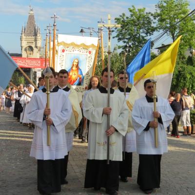 22 iunie: Iaşi: Liturghie şi procesiune cu ocazia sărbătorii Trupul şi Sângele Domnului