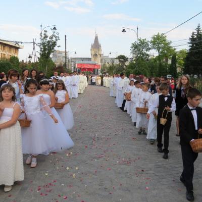 22 iunie: Iaşi: Liturghie şi procesiune cu ocazia sărbătorii Trupul şi Sângele Domnului