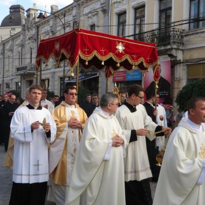 22 iunie: Iaşi: Liturghie şi procesiune cu ocazia sărbătorii Trupul şi Sângele Domnului