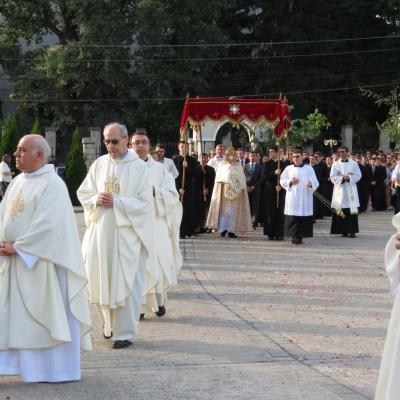 22 iunie: Iaşi: Liturghie şi procesiune cu ocazia sărbătorii Trupul şi Sângele Domnului