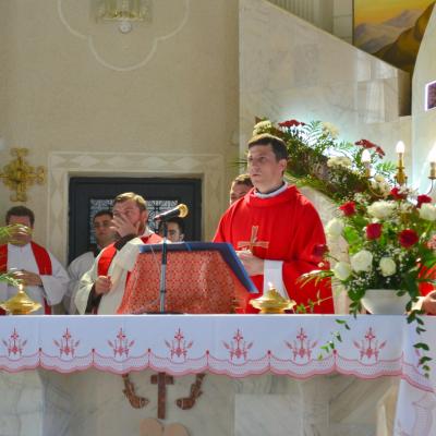 29 iunie: Adjud: Primiţia primului preot din comunitatea "Schimbarea la Faţă"