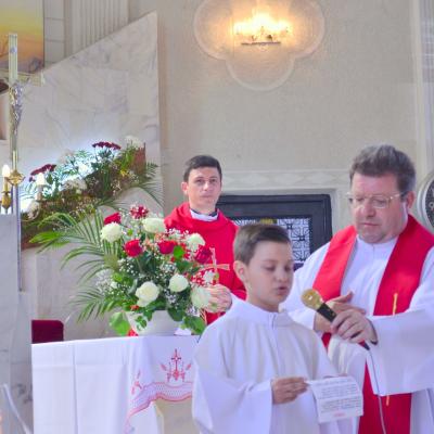 29 iunie: Adjud: Primiţia primului preot din comunitatea "Schimbarea la Faţă"