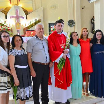 29 iunie: Adjud: Primiţia primului preot din comunitatea "Schimbarea la Faţă"