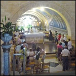 Sfânta Liturghie în biserica de pe muntele Tabor