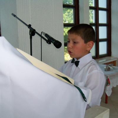 6 iulie: Valea Mică: Prima Sfântă Împărtăşanie
