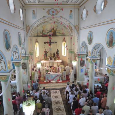 6 august: Vatra Dornei: Administrarea Mirului şi sărbătoarea hramului