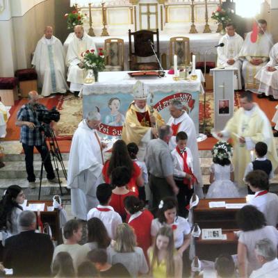 6 august: Vatra Dornei: Administrarea Mirului şi sărbătoarea hramului