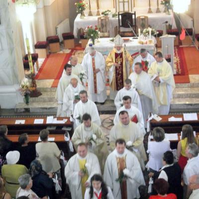 6 august: Vatra Dornei: Administrarea Mirului şi sărbătoarea hramului