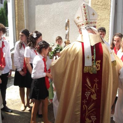 6 august: Vatra Dornei: Administrarea Mirului şi sărbătoarea hramului