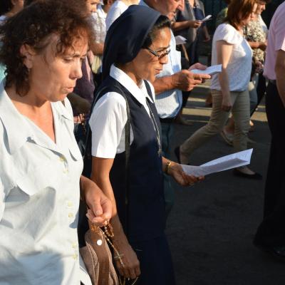 14 august: Bacău - Baraţi: "Drumul către Mama noastră cerească nu e niciodată prea lung"