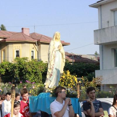 14 august: Bacău - Baraţi: "Drumul către Mama noastră cerească nu e niciodată prea lung"