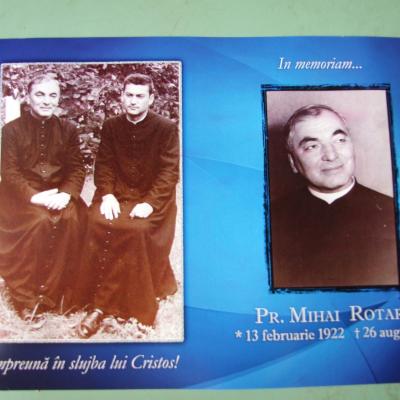 31 august: Barticeşti: In memoriam pr. Mihai Rotaru - 40 de ani de la moarte